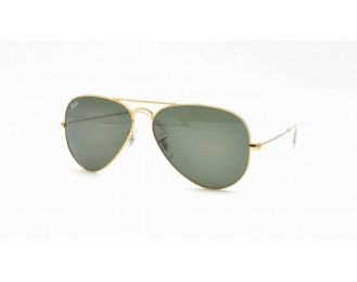 Как делать макияж тем, кто носит очки Ray Ban RB 3025 aviator large metal L0205