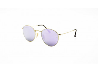 Мужские солнцезащитные очки Ray Ban RB 3447-N round metal 001/80